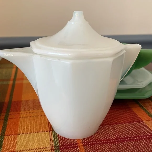 Akro Agate Children’s Tea-set 1940’s - Picture 3 of 9